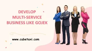 develop multi service business like gojek