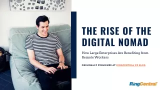 The rise of digital nomad