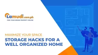 maximize your space storage hacks for a well