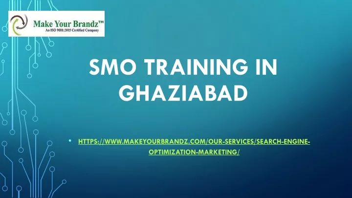 smo training in ghaziabad