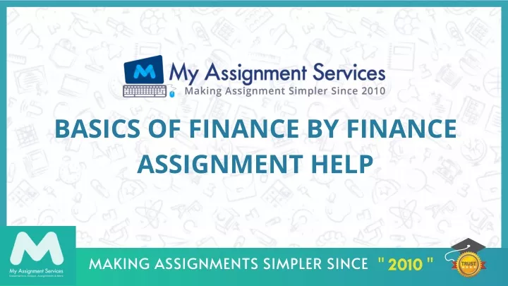 basics of finance by finance assignment help