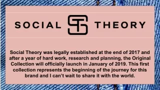social theory was legally established