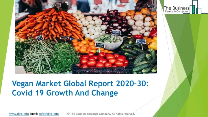 vegan market global report 2020 30 covid 19 growth and change