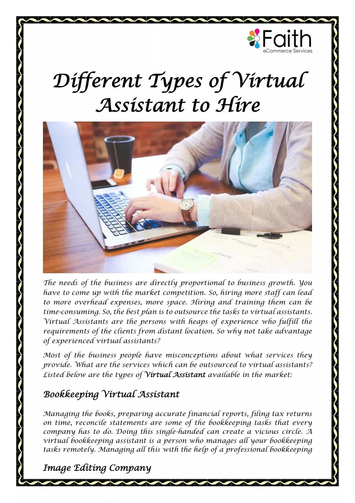 different types of virtual different types