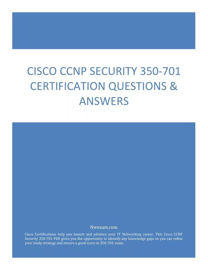 cisco ccnp security 350 701 certification