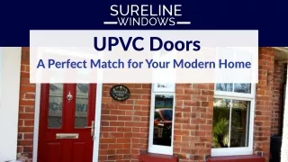 UPVC Doors – A Perfect Match for Your Modern Home