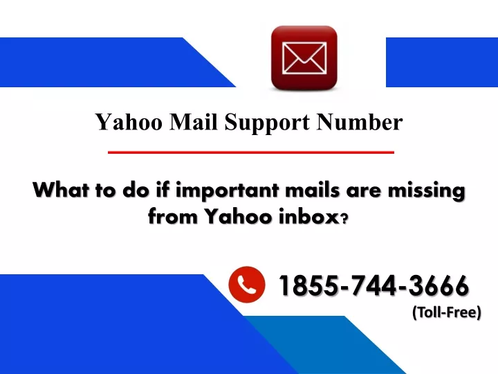 yahoo mail support number