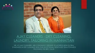Ajay Cleaners - Dry Cleaning, Laundry, Tailoring in Manhattan