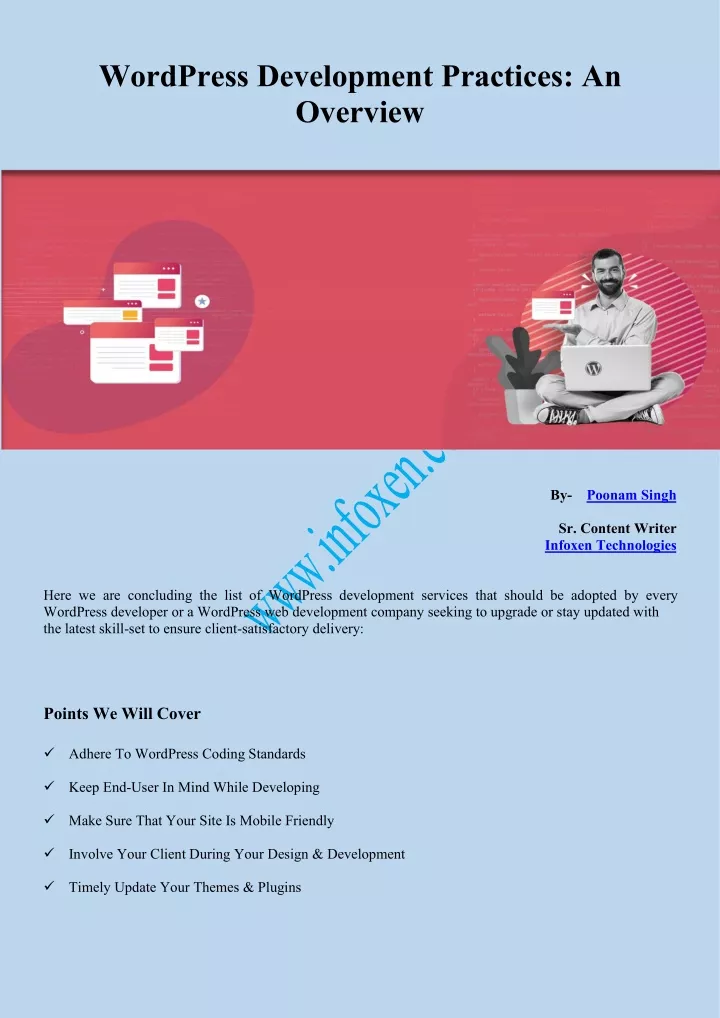 wordpress development practices an overview