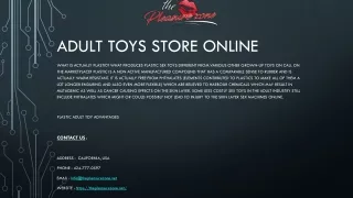 Adult Toys Store Online