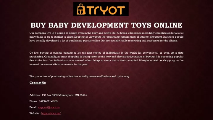 buy baby development toys online