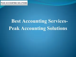 Bookkeeping Services Near You | Bookkeeping Solutions