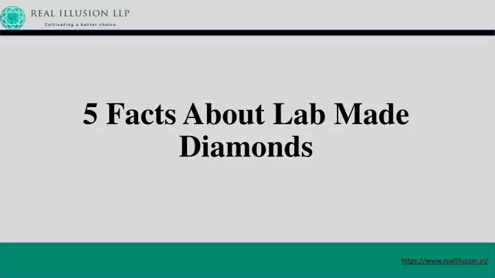 5 facts about lab made diamonds