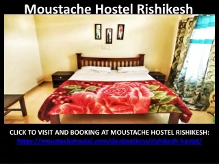 Best Backpacker and Youth Hostel in Rishikesh | Budget Accommodation Rishikesh - Moustache Hostel Rishikesh