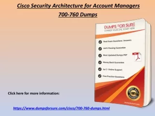 cisco security architecture for account managers