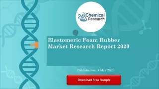 Elastomeric Foam Rubber Market Research Report 2020