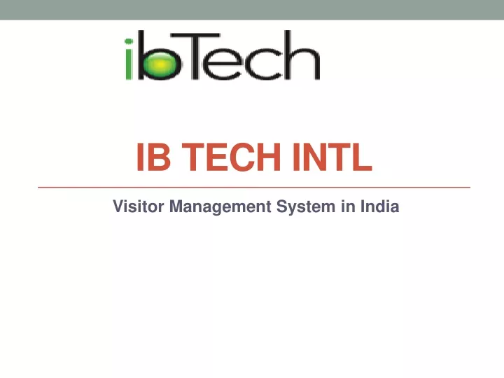 ib tech intl