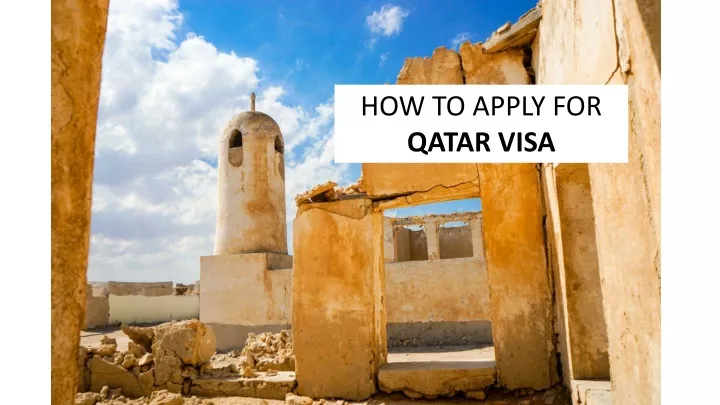 how to apply for qatar visa