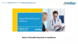 basics of bundled payments in healthcare