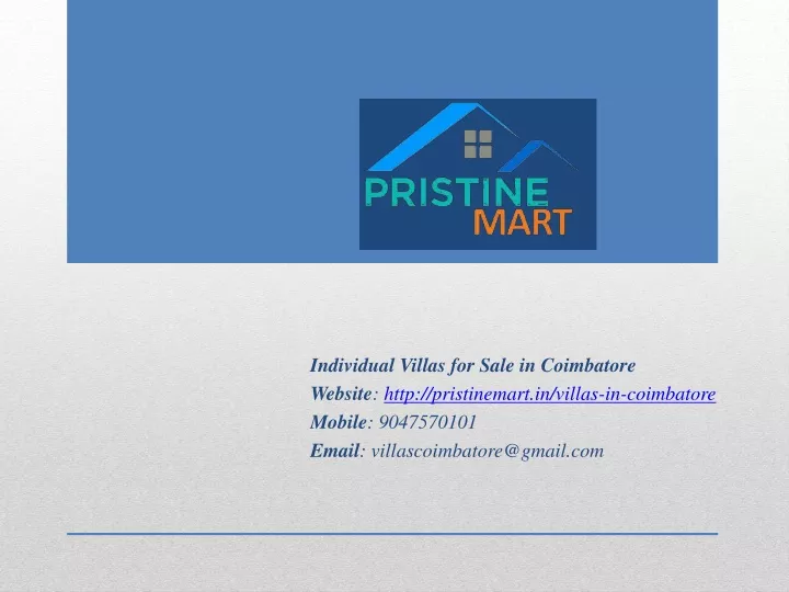 individual villas for sale in coimbatore website