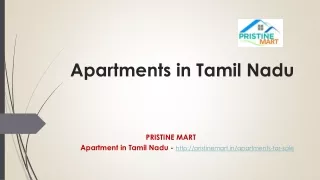 Apartments in Tamilnadu