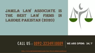 Best Law Firms & Firm In Lahore Pakistan | Best Legal Adviser