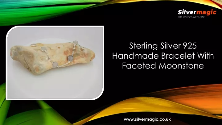 sterling silver 925 handmade bracelet with