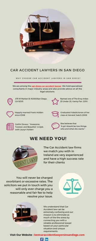 Car accident solicitors in san diego
