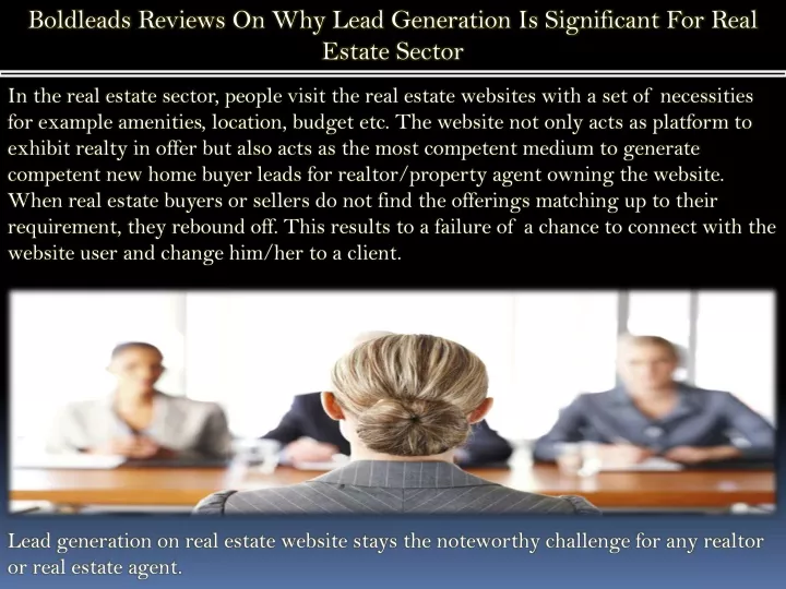 boldleads reviews on why lead generation