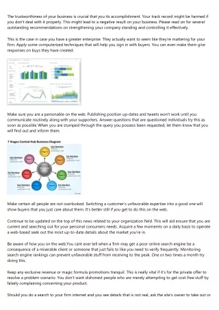 the trustworthiness of your business is crucial