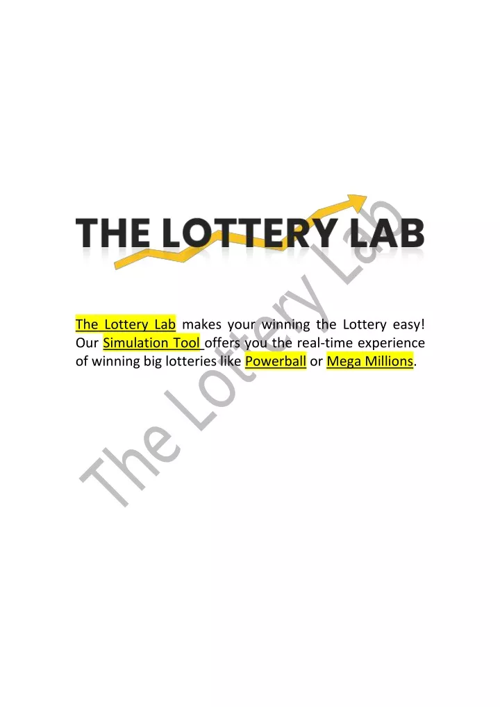 the lottery lab makes your winning the lottery