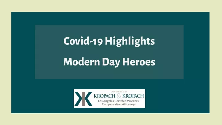 covid 19 highlights