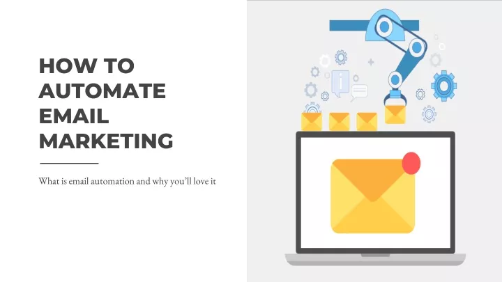 how to automate email marketing