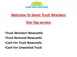 Truck Wreckers Newcastle