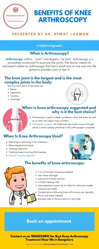 Benefits of Knee Arthroscopy-Best Knee Arthroscopy Treatment Near Me