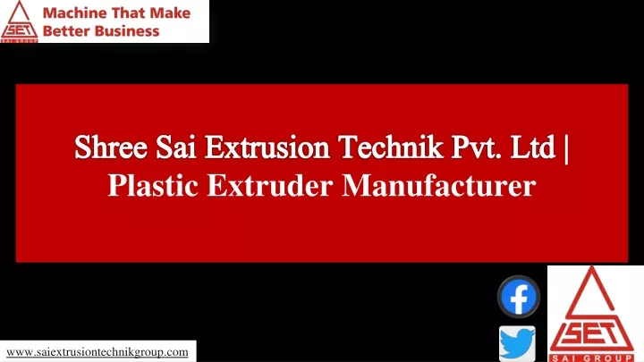 shree sai extrusion technik pvt ltd plastic