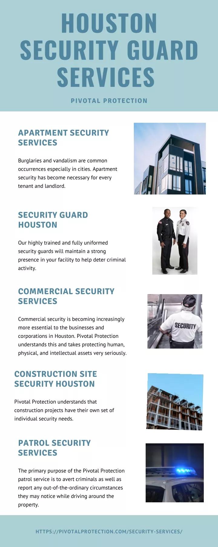 houston security guard services pivotal protection
