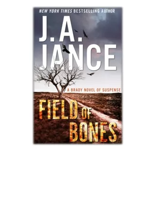 [PDF] Field of Bones By J. A. Jance Free Download