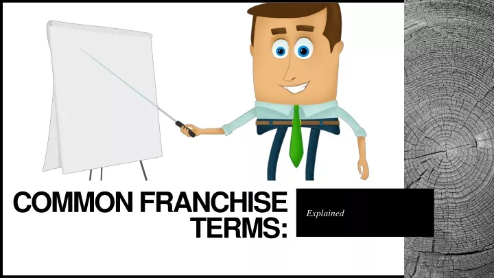 common franchise terms