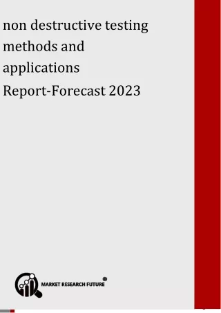 non destructive testing services market forecast