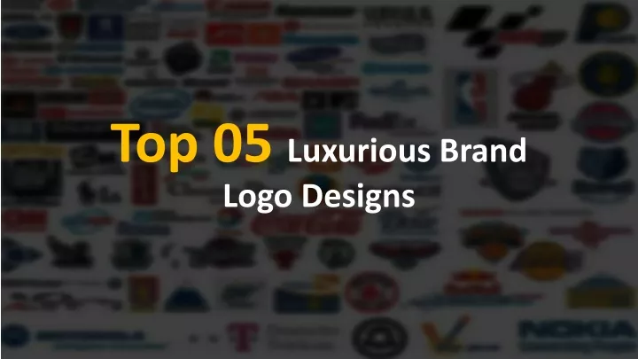 top 05 luxurious brand logo designs