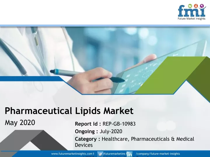 pharmaceutical lipids market may 2020