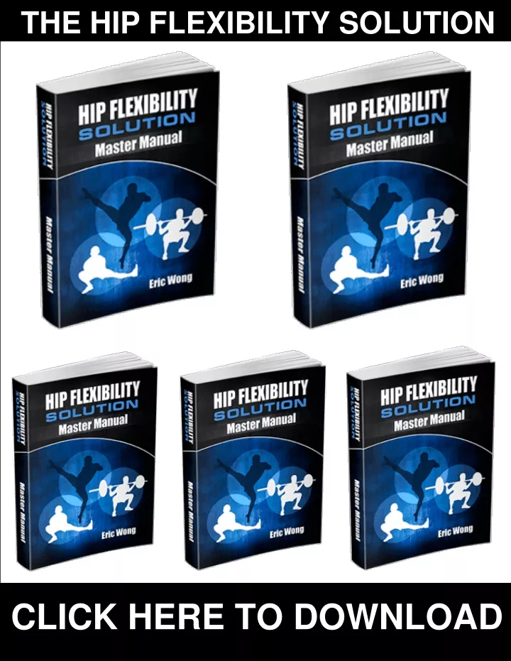 the hip flexibility solution