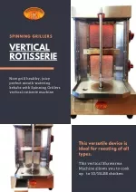 Vertical Rotisserie - slide 1