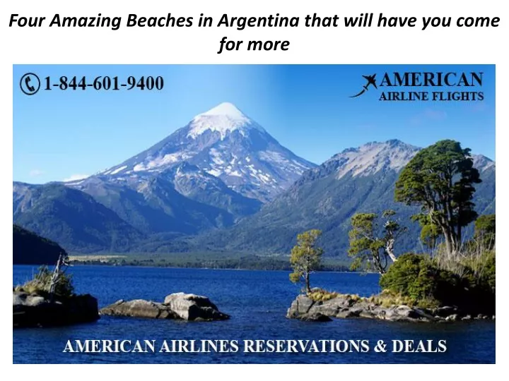 four amazing beaches in argentina that will have you come for more