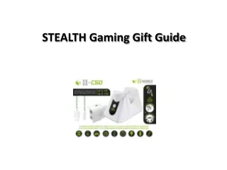 STEALTH Gaming Gift guide