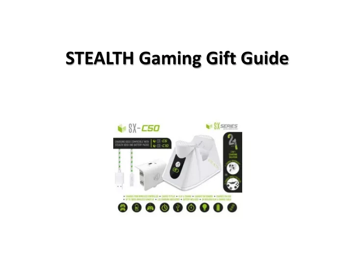 stealth gaming gift guide