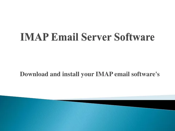imap email server software