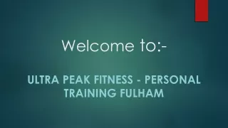 welcome to