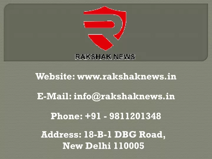 website www rakshaknews in